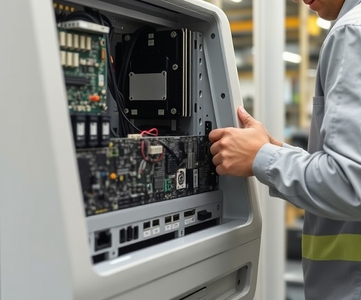 Macchine finite pronte per l’installazione